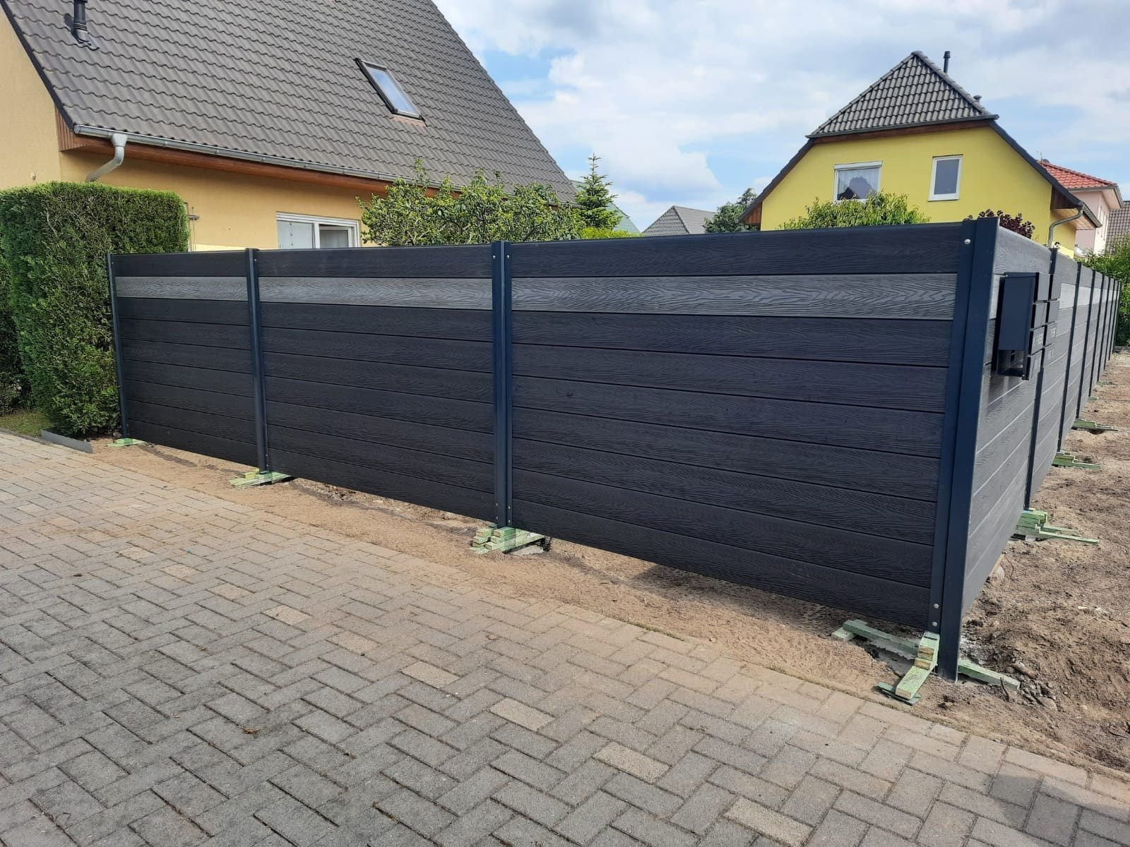 Galerie Dunkles Anthrazit WPCZäune SW WPCZäune